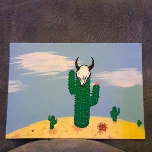 Original piece of artwork on 5×7 canvas panel.